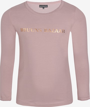 Bruuns Bazaar Kids Shirt 'Marie Louise' in Pink: front