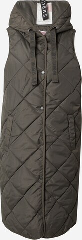 Sublevel Bodywarmer in Groen: voorkant