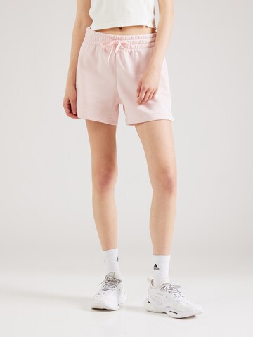 Regular Pantaloni sport de la ADIDAS SPORTSWEAR pe roz: față