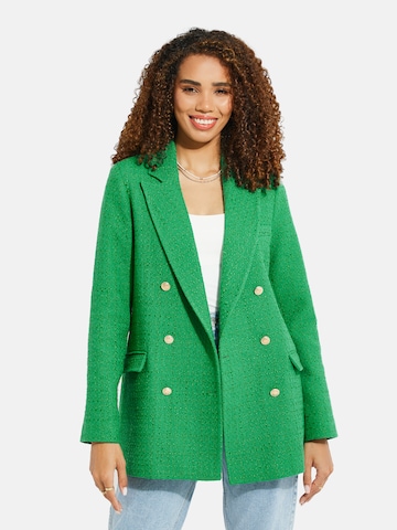 Threadbare Blazer 'Chance' in Grün: predná strana