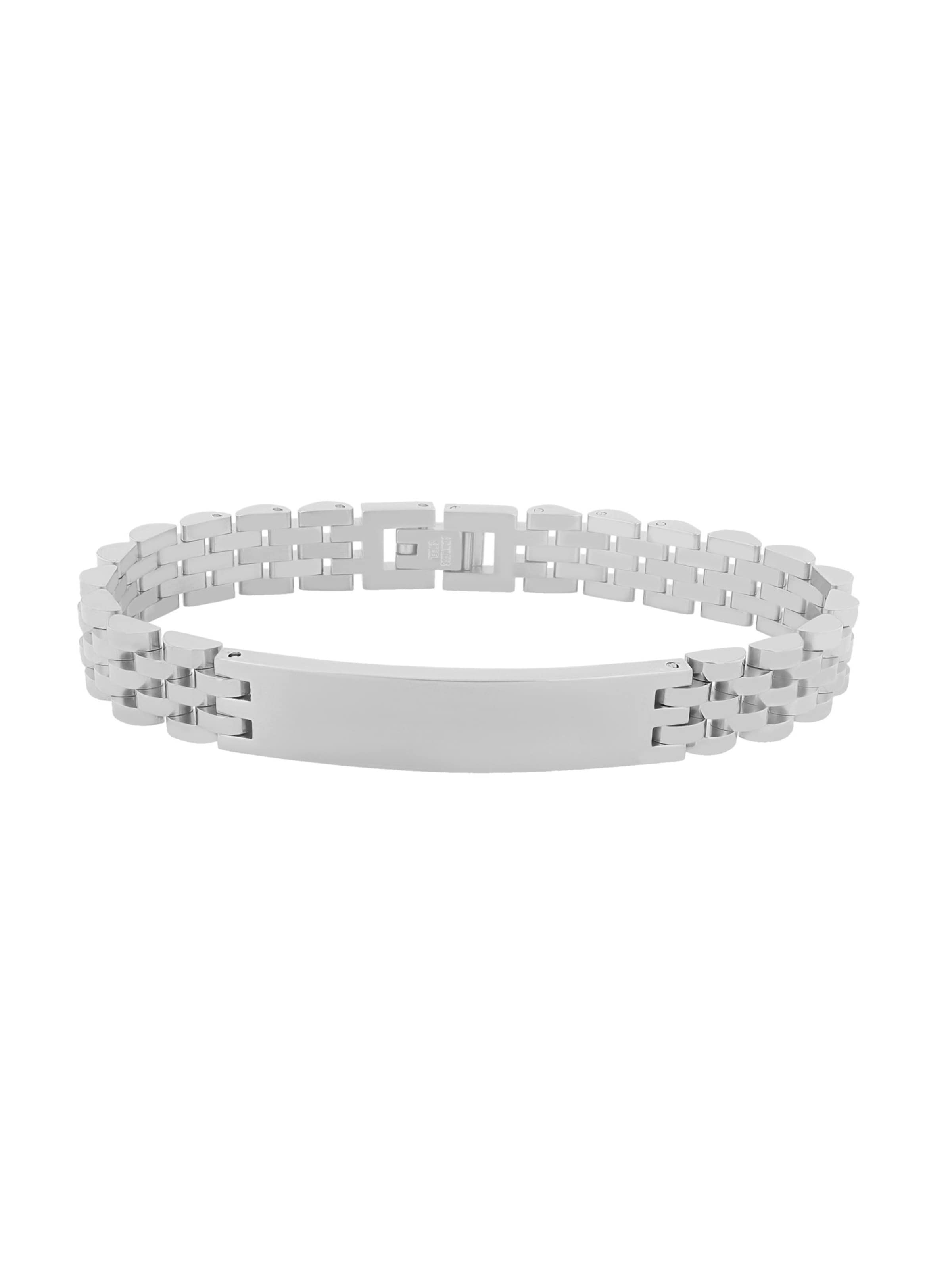 Akzent Bracelet 'Via, langlebig' in Silver: front