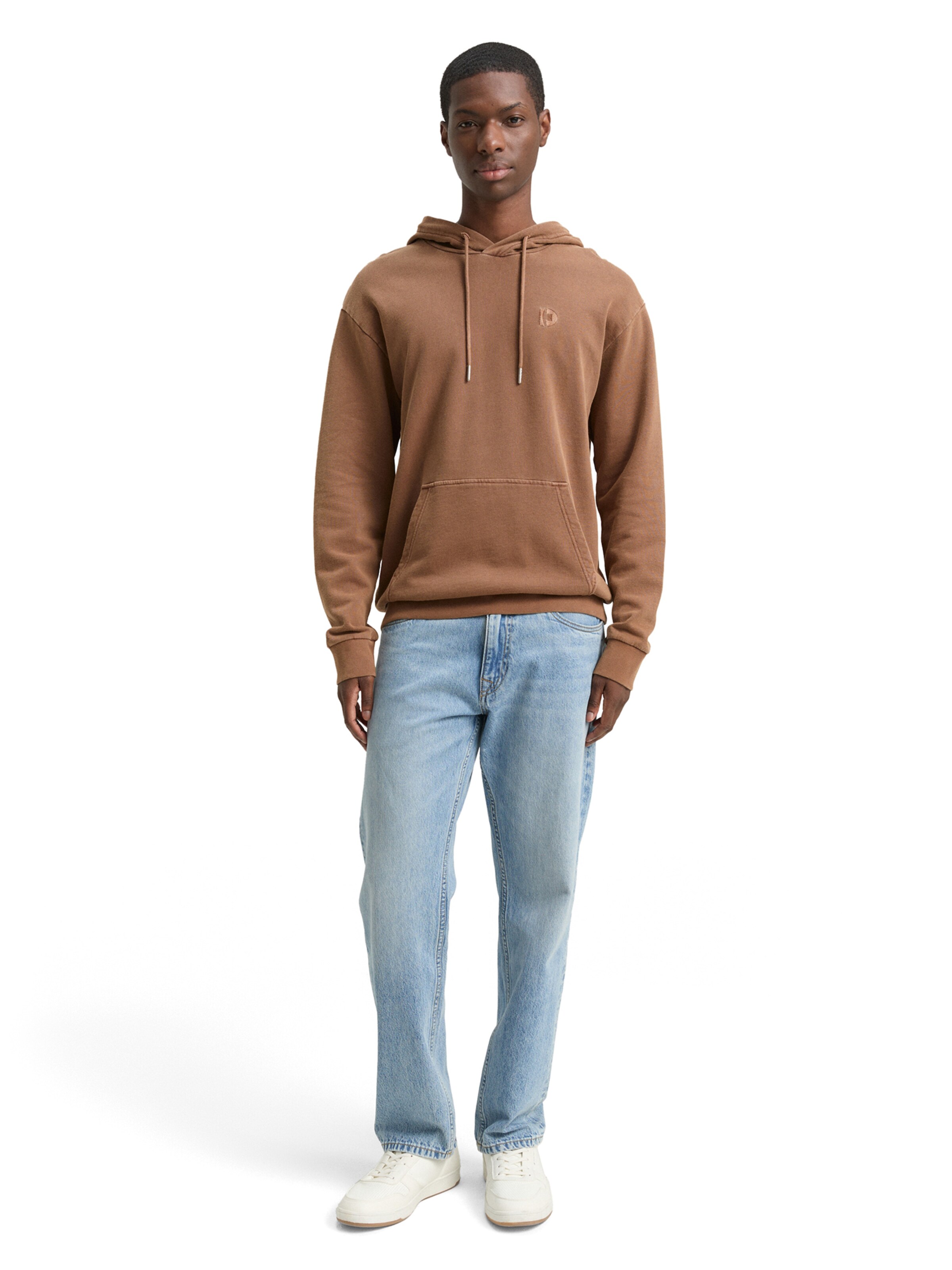 TOM TAILOR DENIM Свитшот в Коричневый