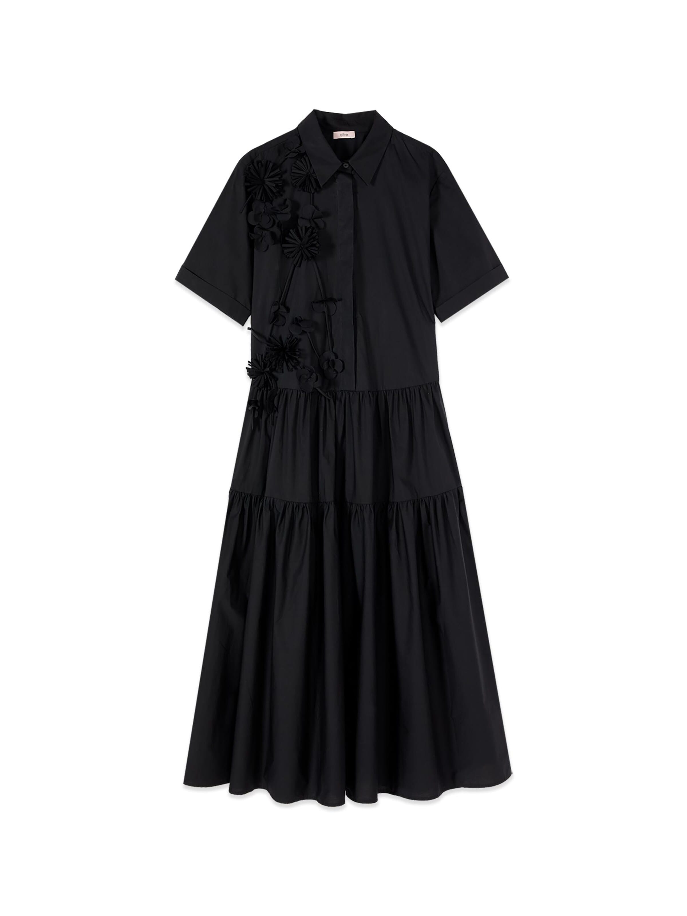 oltre Kleid‌‌‌ in Schwarz: Vorderseite
