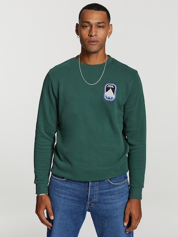 Sweat-shirt 'Verbier' Shiwi en vert : devant