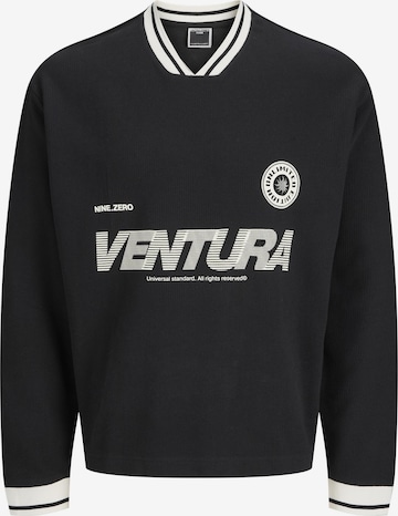 Sweat-shirt JACK & JONES en noir : devant