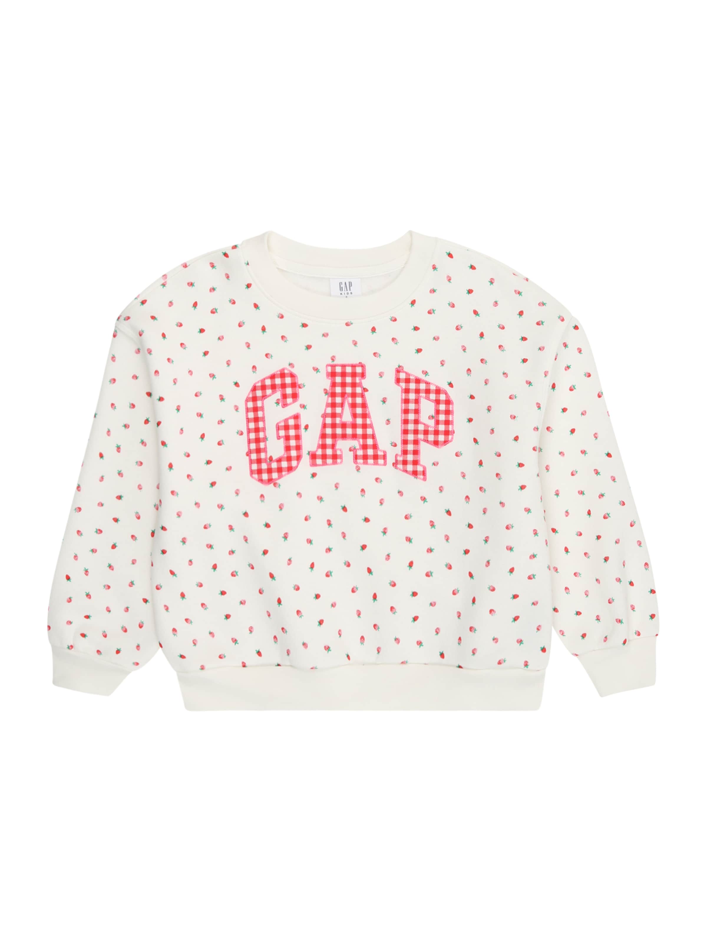 GAP Sweatshirt i vit: framsida