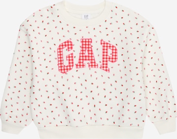 GAP Sweatshirt i vit: framsida