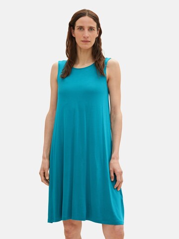 TOM TAILOR Summer Dress in Blue: front