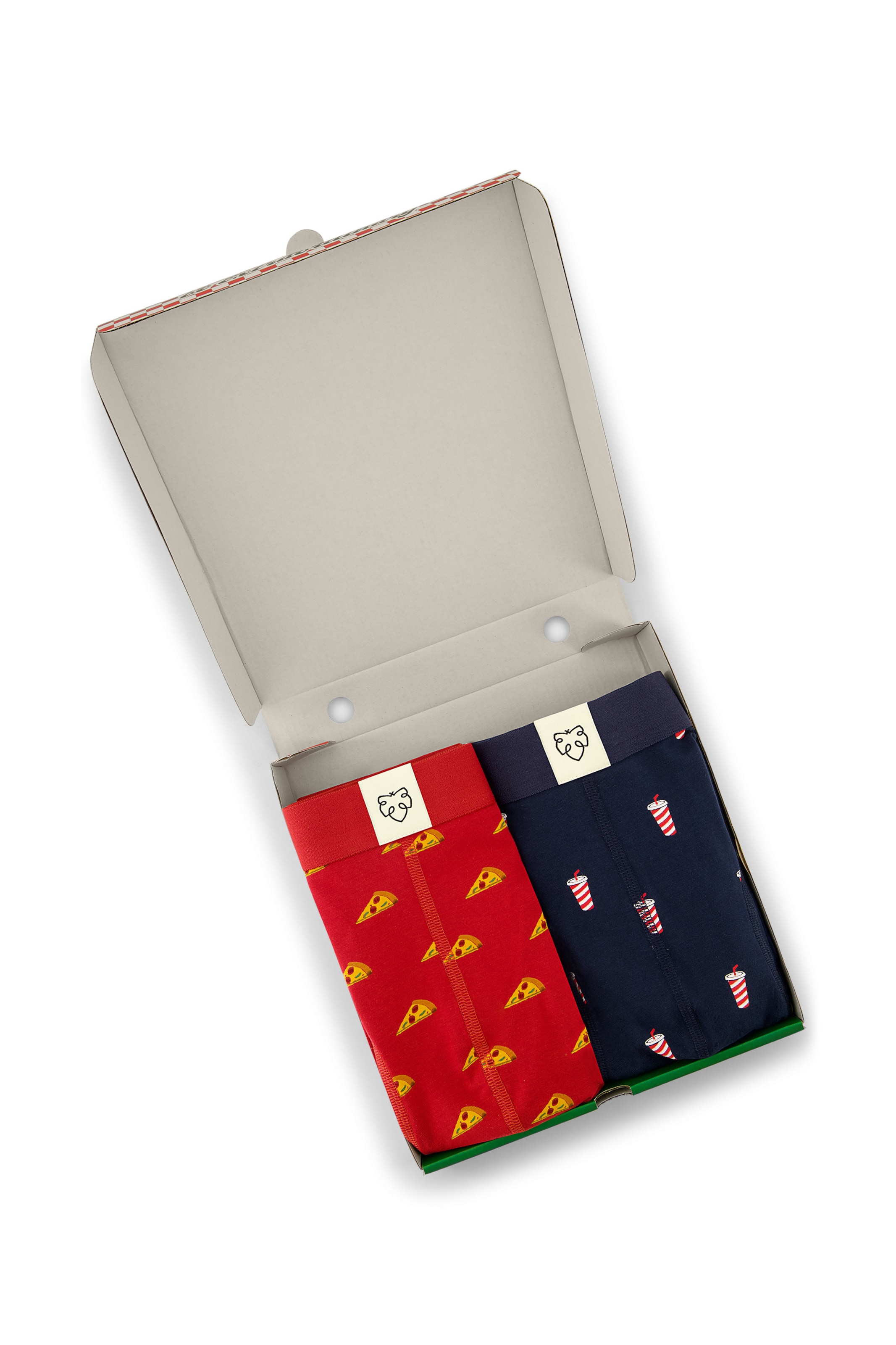 A-dam Boxershorts 'Pizza Delivery' in Blauw