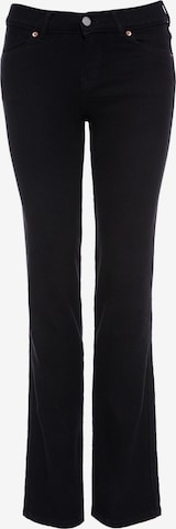 Dr. Denim Skinny Jeans 'Dixy Straight' in Schwarz: Vorderseite