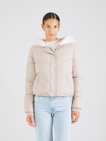 HOLLISTER Between-Season Jacket in Beige: front