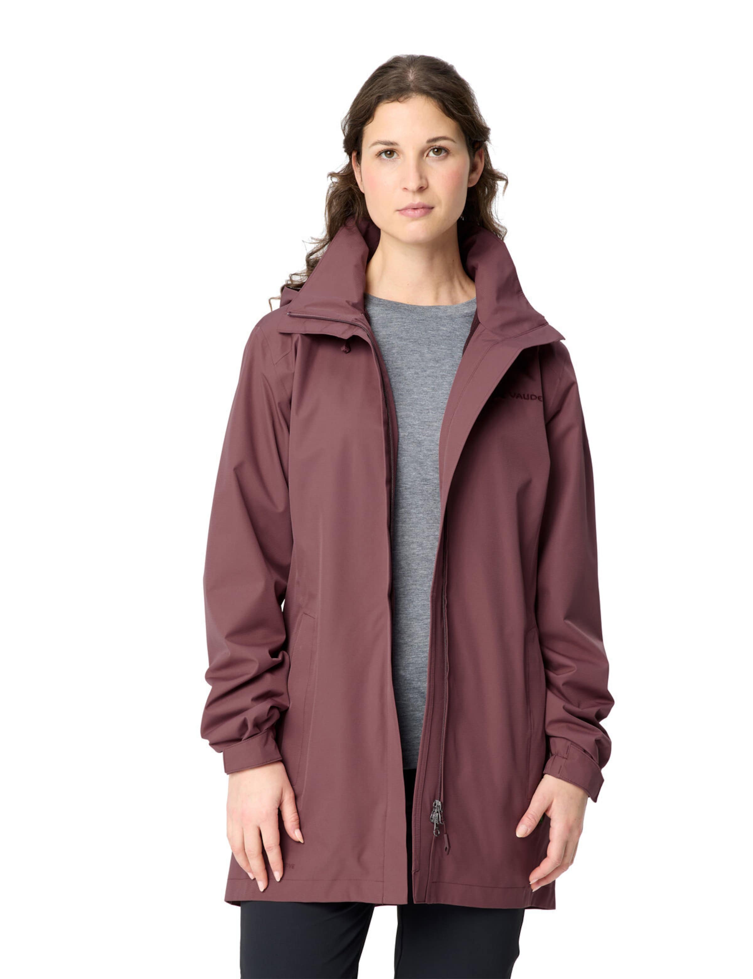 VAUDE Outdoorparka 'Escape' in Rot