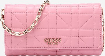 GUESS Clutch 'ASSIA' i pink: forside