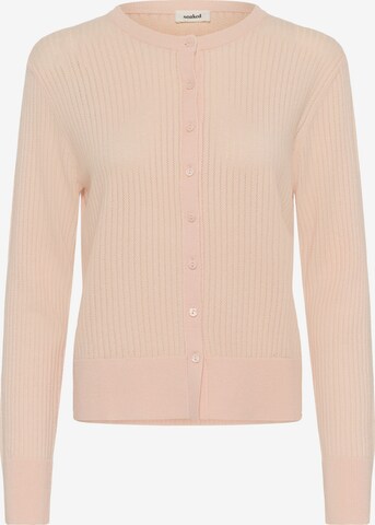 Cardigan 'SLSpina' SOAKED IN LUXURY en orange : devant