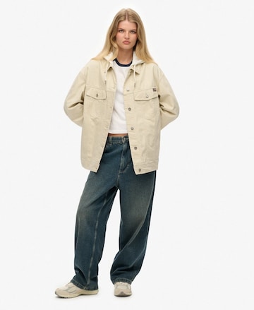 Veste mi-saison Superdry en beige
