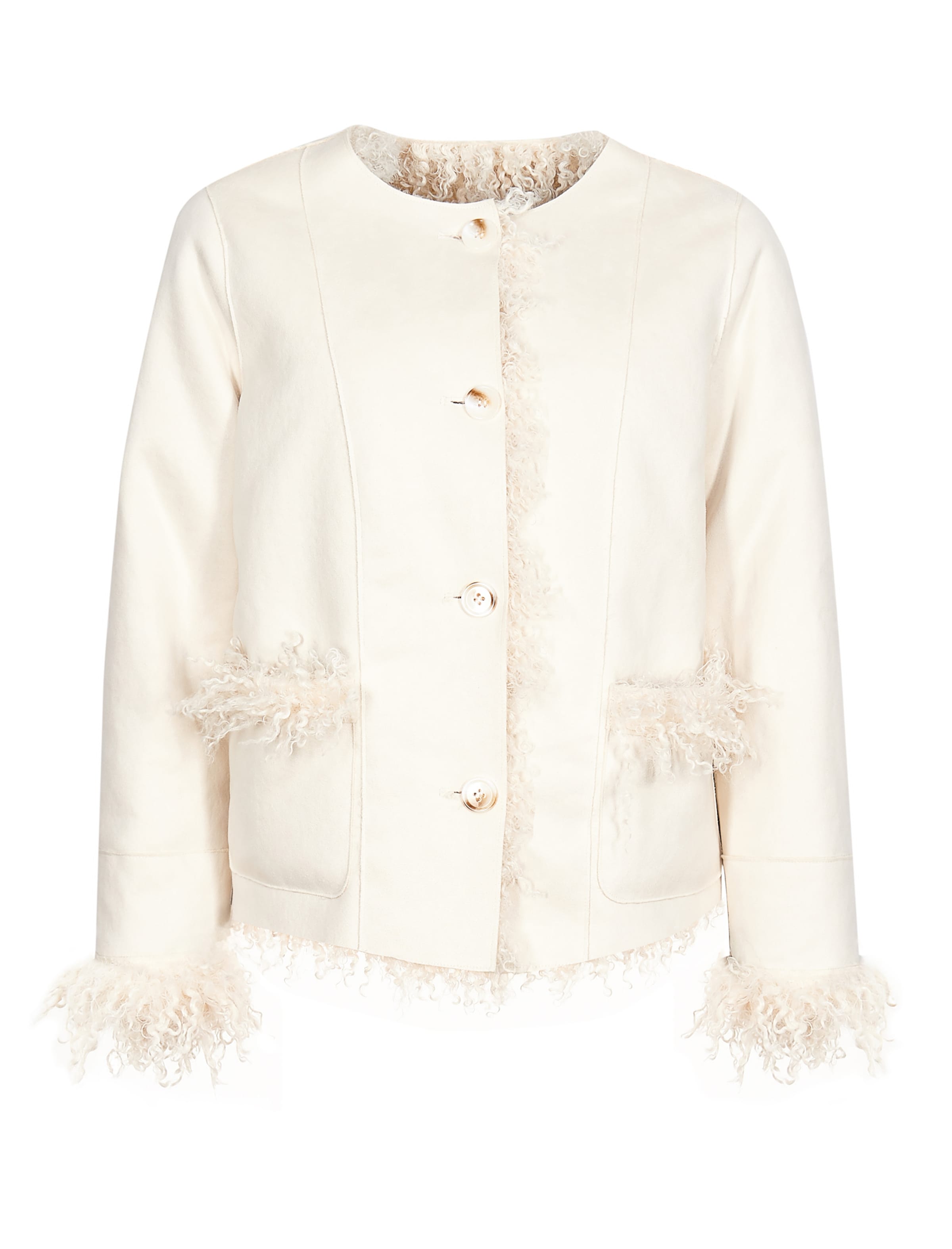 South Beach Between-Season Jacket in Beige