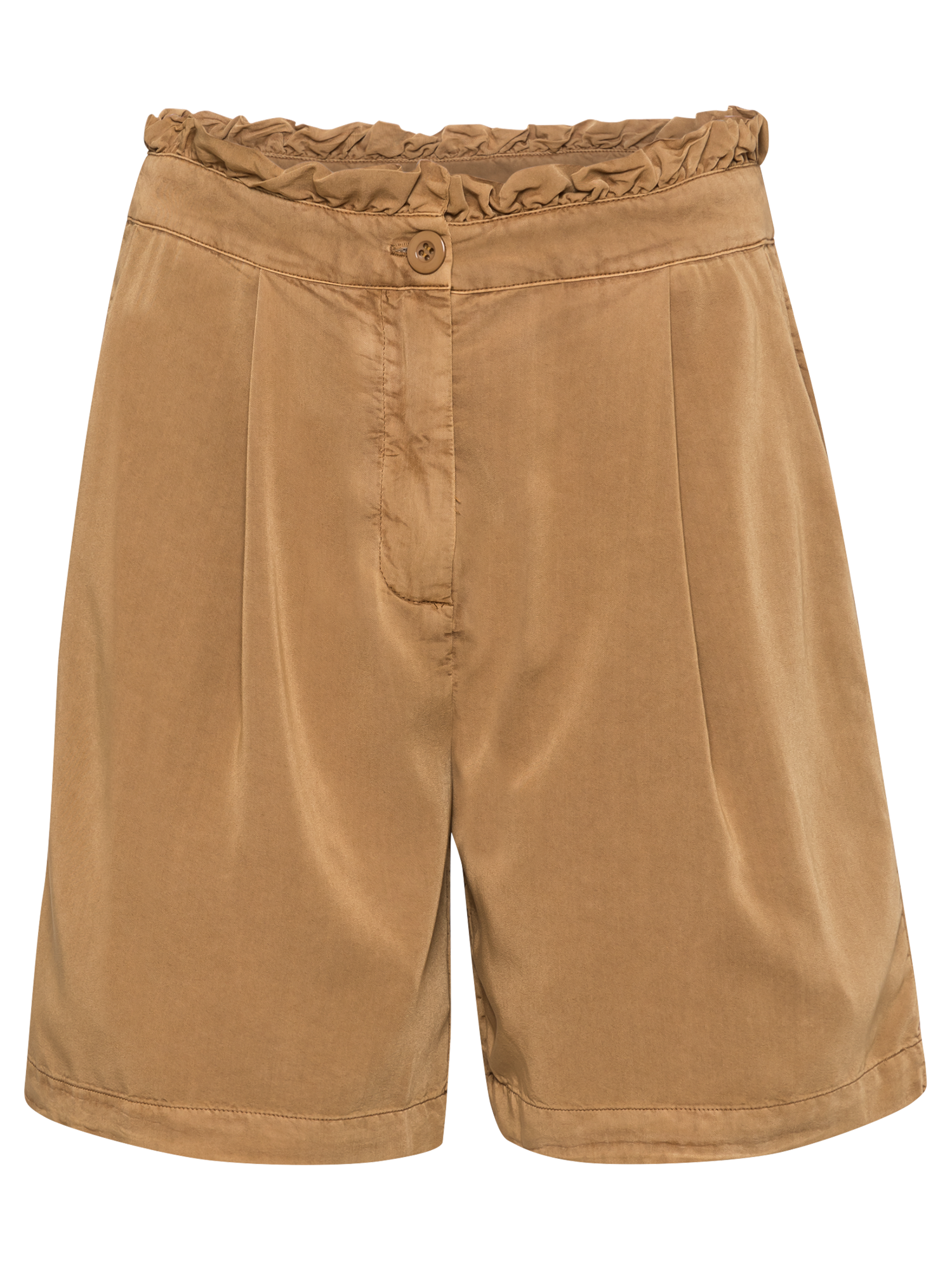 Abbigliamento 4tIaI modström Pantaloni con pieghe Irwin in Cachi 