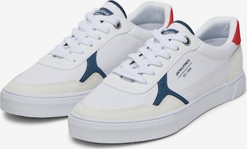 JACK & JONES Låg sneaker 'WEUSTON' i vit