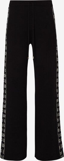 Pantaloni Liu Jo pe negru / alb murdar, Vizualizare produs