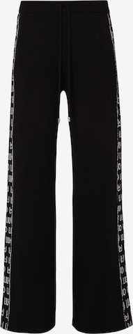 regular Pantaloni di Liu Jo in nero: frontale