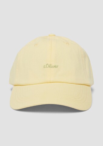 Casquette s.Oliver en jaune