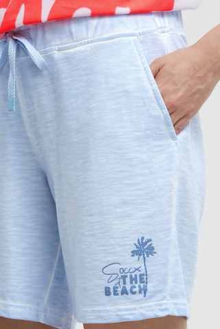 Soccx Loosefit Sweatshorts in Blau