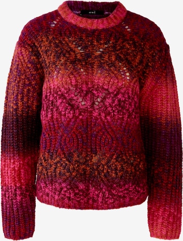 Pullover di OUI in rosa: frontale