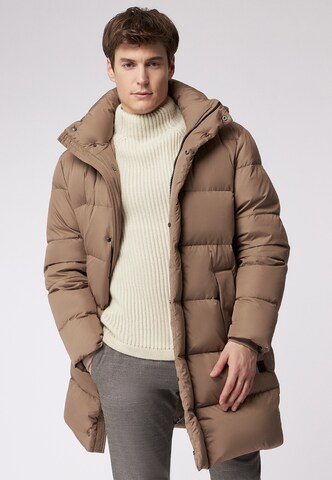 Veste d’hiver ROY ROBSON en marron : devant