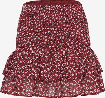 KOROSHI Skirt in Red: front