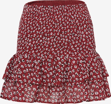 KOROSHI Hame värissä punainen: etupuoli