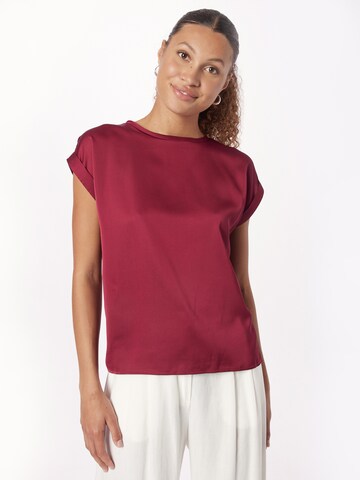 VILA Shirt 'ELLETTE' in Rood: voorkant