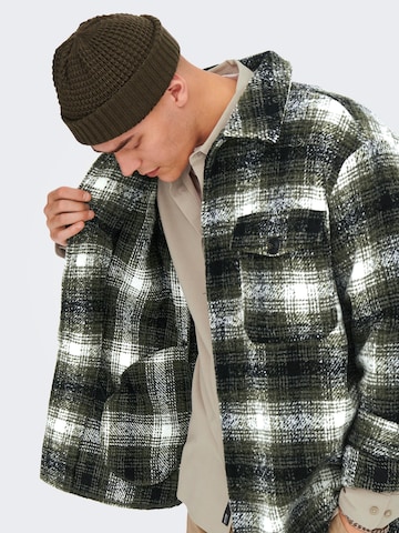 Only & Sons - Chaqueta de entretiempo 'Cane' en verde