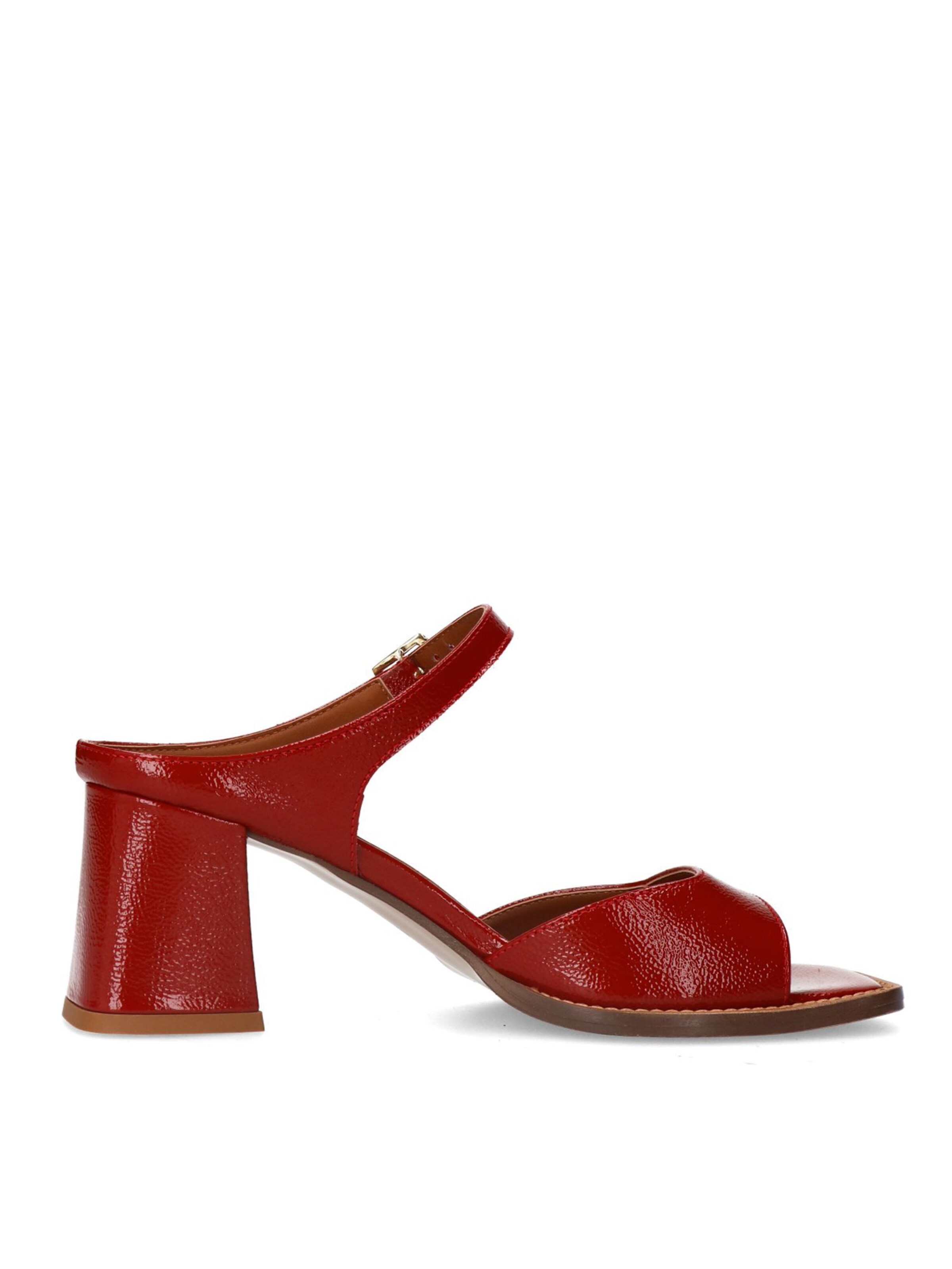 MANFIELD Sandale in Rot