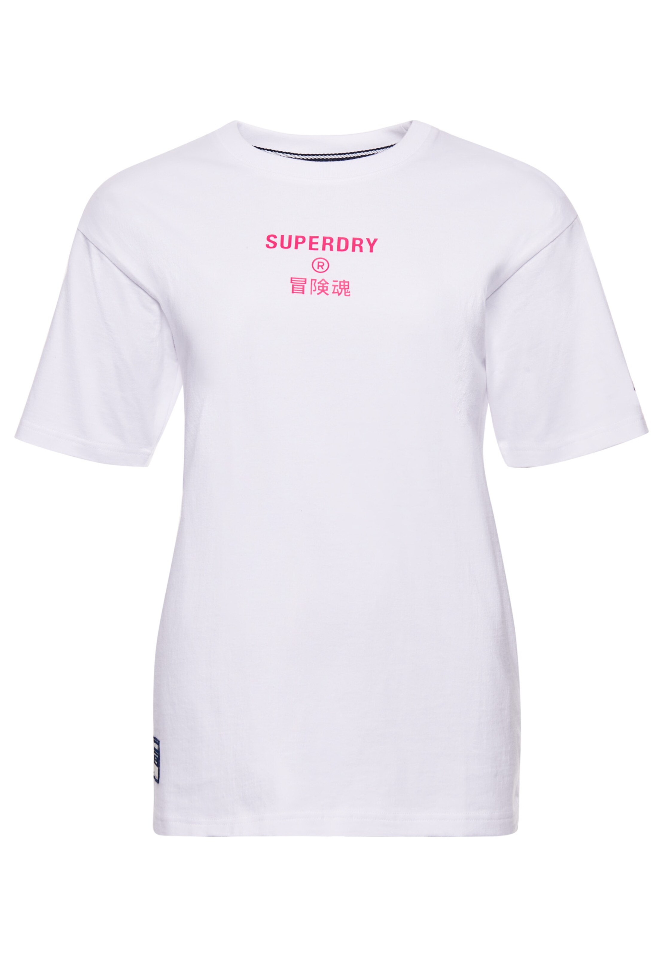 Frauen Shirts & Tops Superdry T-Shirt in Weiß - ZX55166 Frauen Shirts & Tops Superdry T-Shirt in Weiß - ZX55166