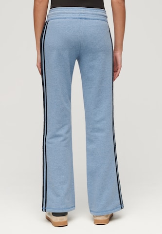 Regular Pantalon 'Athletic Essentials' Superdry en bleu