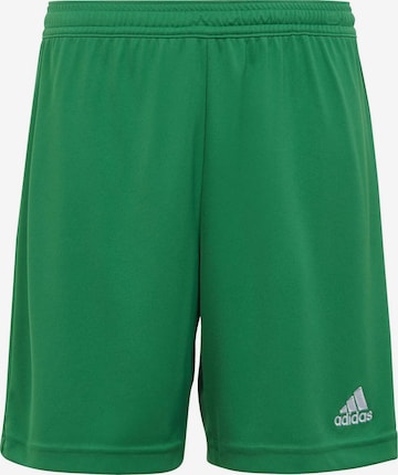 Regular Pantalon de sport 'Entrada 22' ADIDAS PERFORMANCE en vert : devant