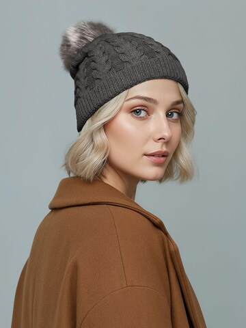Neverless Mütze '1975' in Grau