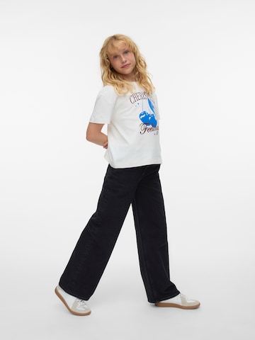 Vero Moda Girl Wide Leg Jeans 'VMTESSA' i sort: forside