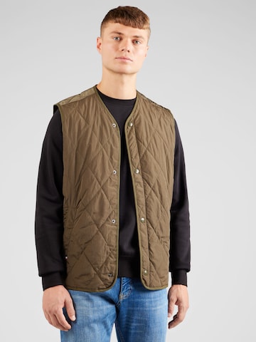 Gilet di TOMMY HILFIGER in verde: frontale