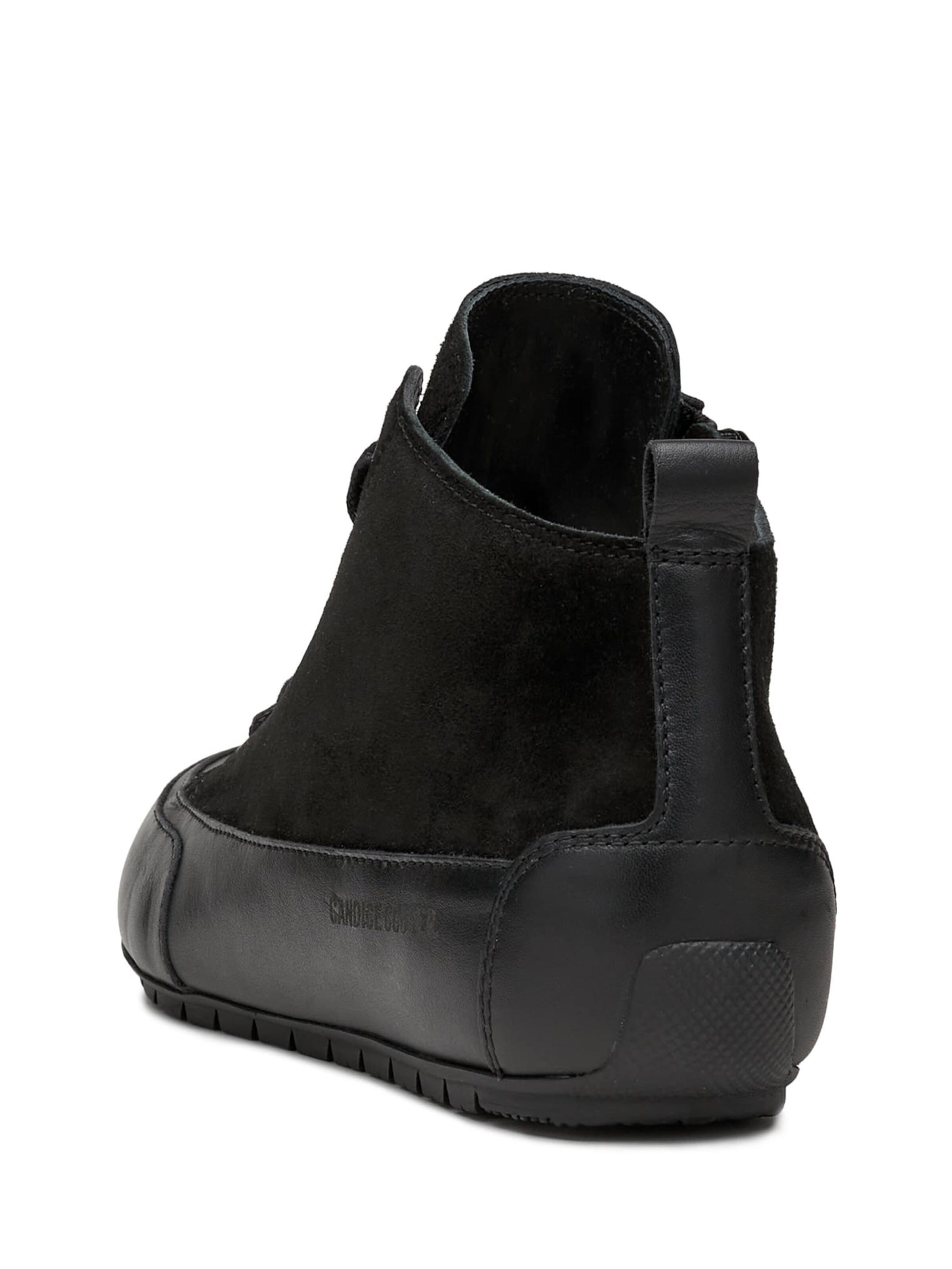 Candice Cooper Sneakers hoog 'MID' in Zwart