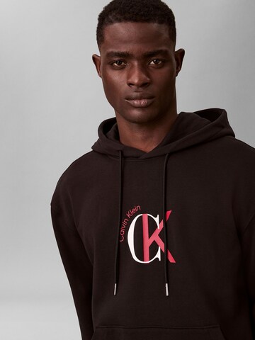 Sweat-shirt Calvin Klein Jeans en noir
