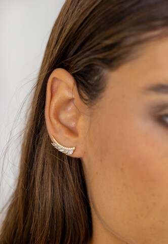 Nana Kay Earrings 'Pretty Petals' in Gold: front