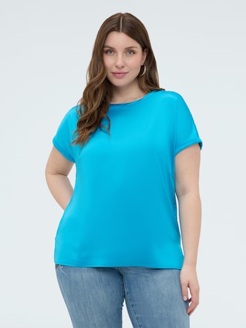 Haut Fiorella Rubino en bleu : devant