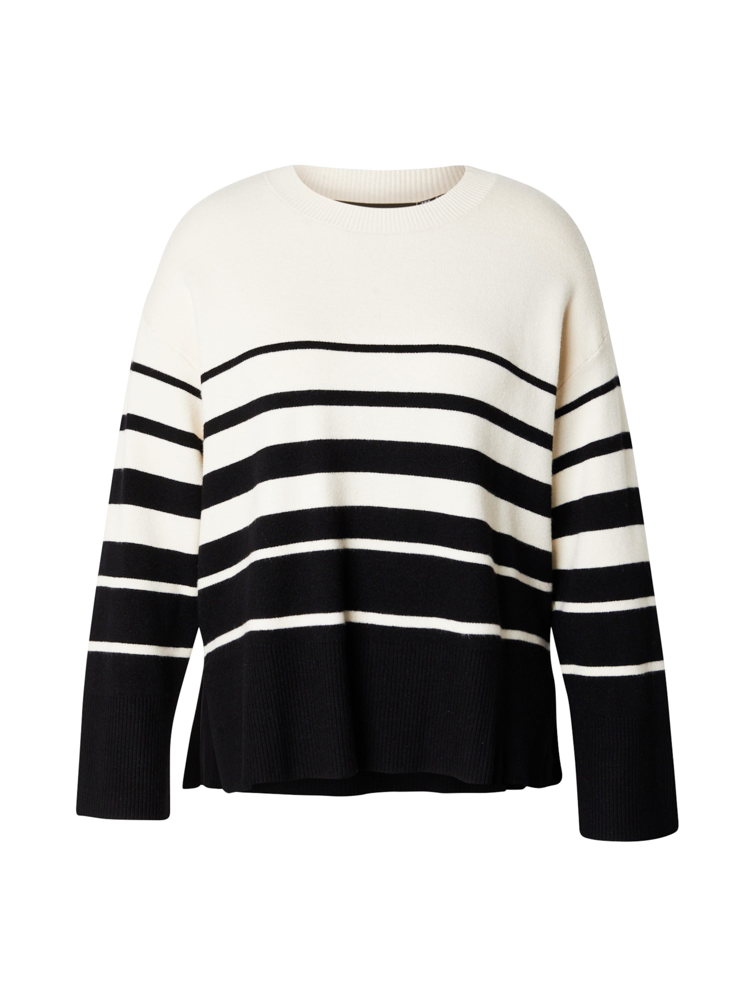 Vero Moda Curve Tröja 'VMCSABA' i vit: framsida