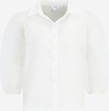 Coast Blouse 'Dobby' in Wit: voorkant