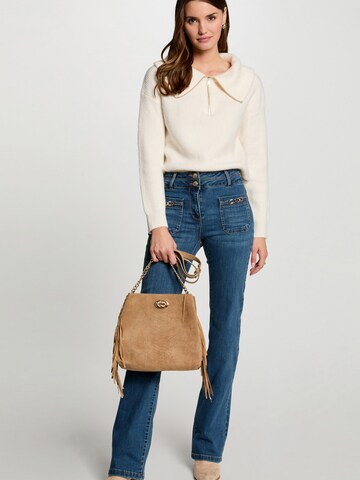 Morgan Pullover i beige