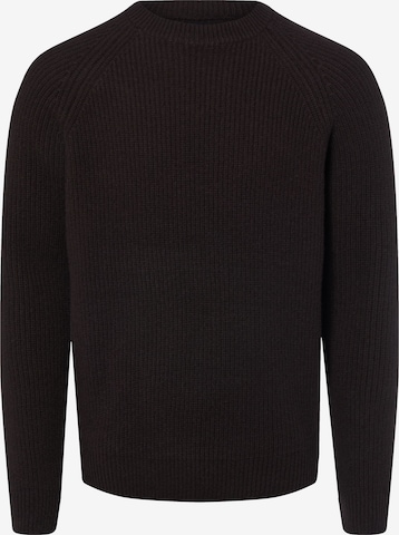 Pull-over Andrew James en marron : devant