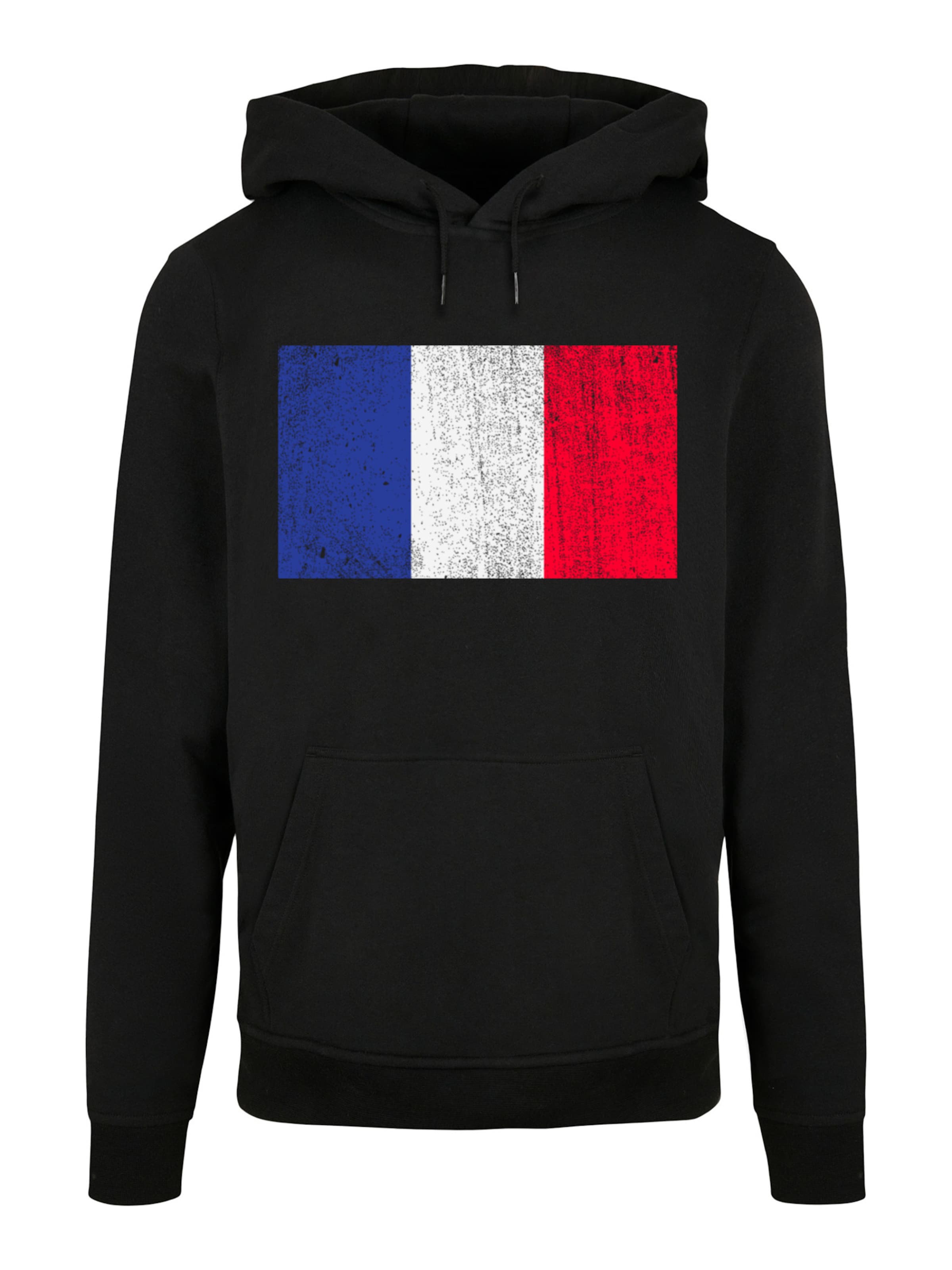 F4NT4STIC Sweatshirt in Black: front