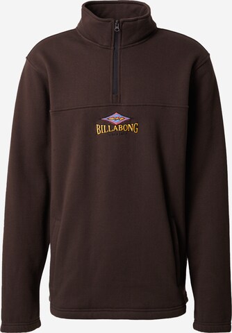 BILLABONG Sweatshirt in Bruin: voorkant