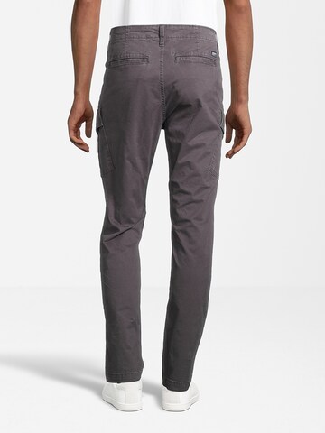 Slimfit Pantaloni cargo di AÉROPOSTALE in grigio